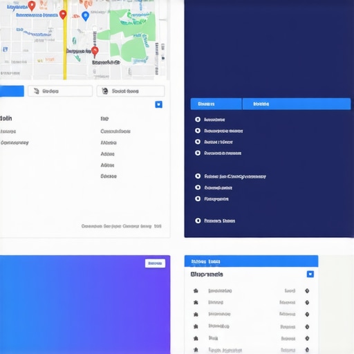 Local SEO Analytics Dashboard SEO dashboard showing local citation, review, and ranking metrics for Google Maps