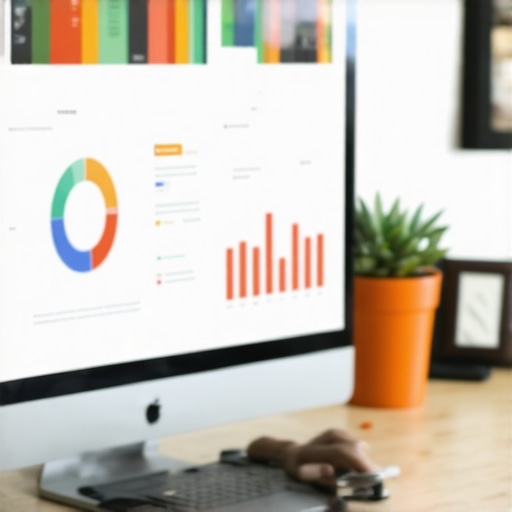 Person reviewing local SEO data and signals on a laptop