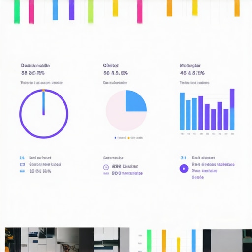 Person reviewing local SEO analytics on a computer screen.