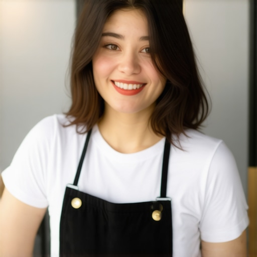 Decor business owner improving Google Business Profile with photos and reviews