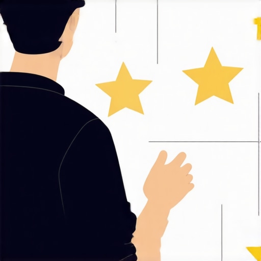 Business owner updating Google My Business profile and managing reviews.